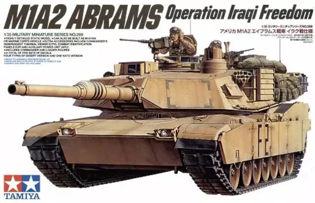 Tamiya 35269 M1A2 Abrams Operation Iraqi Freedom, 1:35