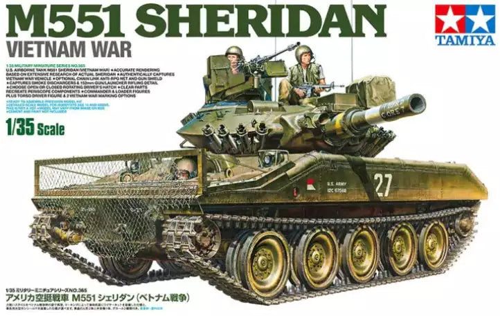 Tamiya 35365 M551 Sheridan Vietnam War, 1:35
