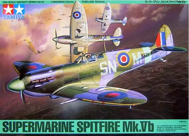Tamiya 61033 Supermarine Spitfire Mk.Vb, 1:48