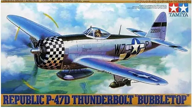 Tamiya 61090 Republic P-47D Thunderbolt "Bubbletop", 1:48