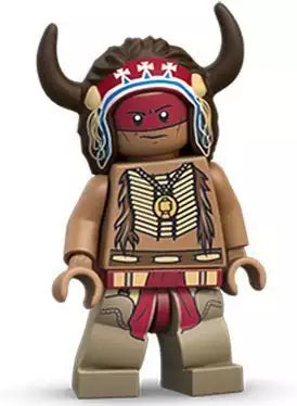 LEGO Cowboy & Indianer Minifiguren ci003 Indianer "Rotes Knie"