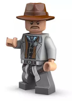 LEGO Cowboy & Indianer Minifiguren ci004 Hilfssheriff