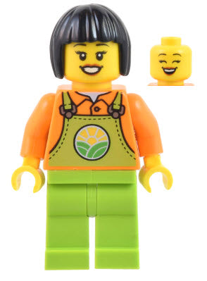LEGO City Minifiguren CTY1444 Biobäurin