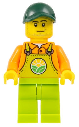 LEGO City Minifiguren CTY1478 Bauer