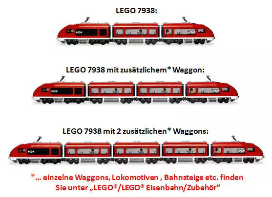 LEGO City 7938 Passagierzug