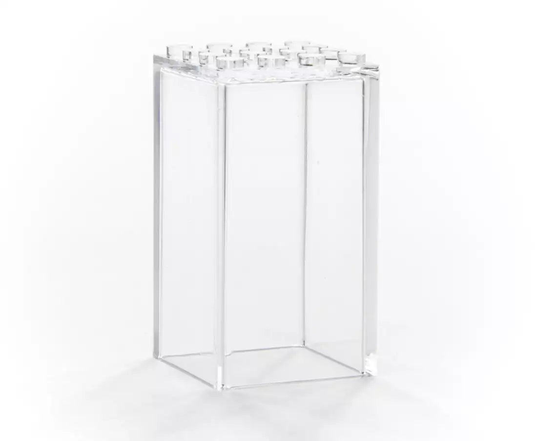 FaBiOX FX001 Vitrine 4x4 für LEGO-Minifigur, transparent-klar