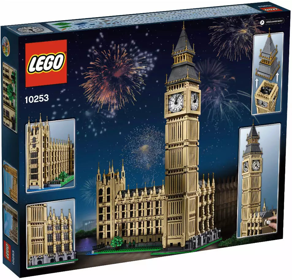LEGO Creator 10253 Big Ben, Box Rückansicht