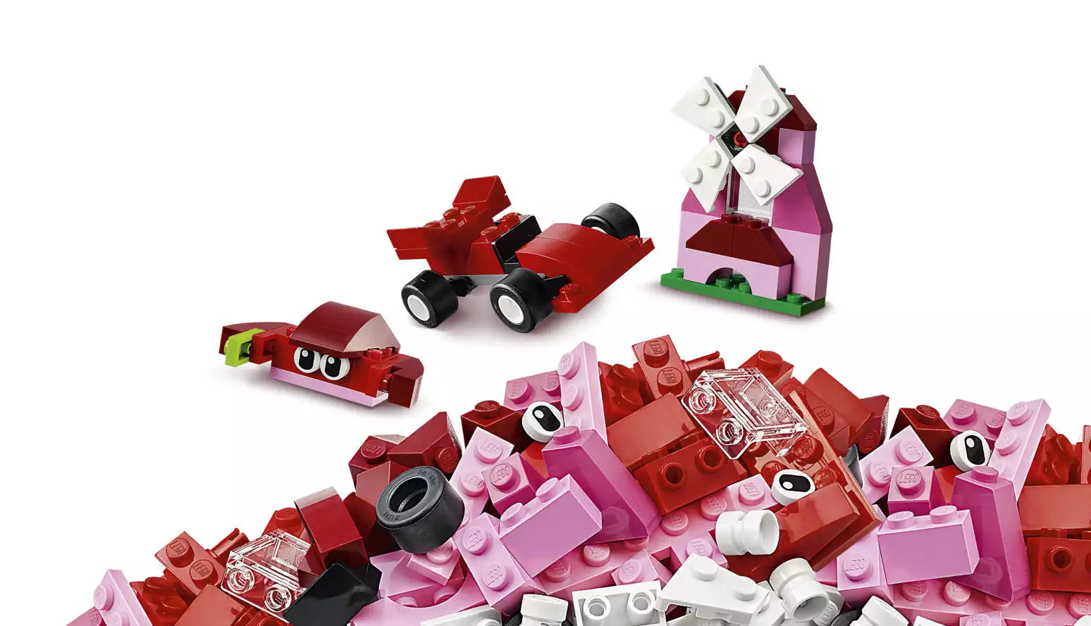 LEGO Classic 10707 Kreativ-Box Rot, Detail 1