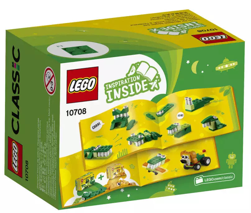 LEGO Classic 10708 Kreativ-Box Grün, Box Rückansicht