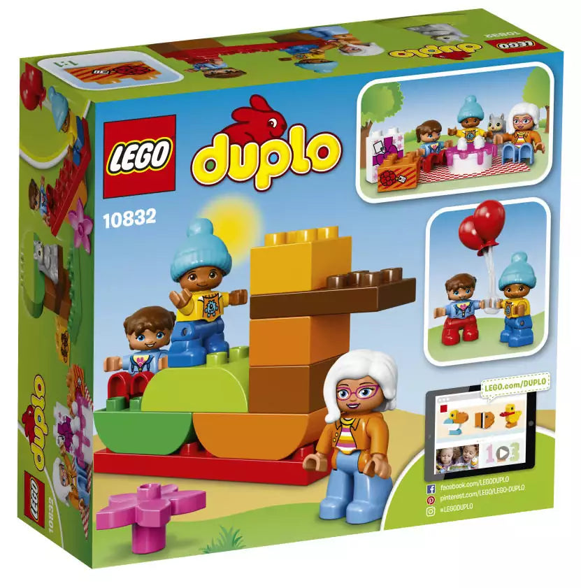 LEGO DUPLO 10832 Geburtstagspicknick, Box Rückansicht