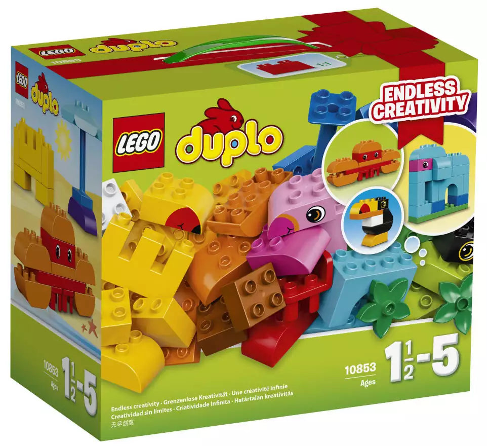 LEGO DUPLO 10853 Kreativ-Bauset bunte Tierwelt
