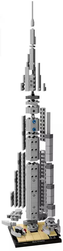 LEGO Architecture 21031 Burj Khalifa, Detail 1