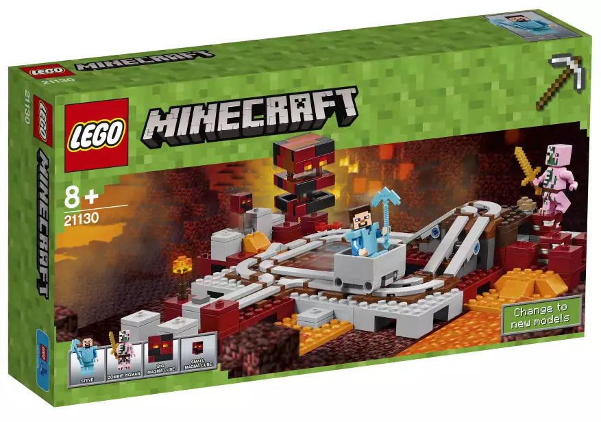 LEGO Minecraft 21130 Die Nether-Eisenbahn