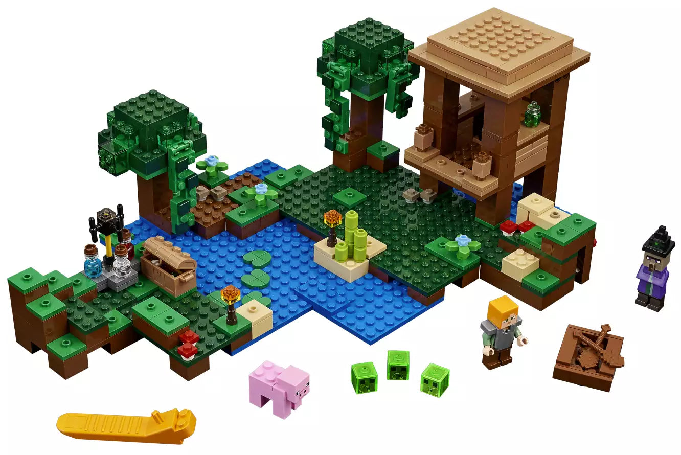 LEGO Minecraft 21133 Das Hexenhaus, Inhalt