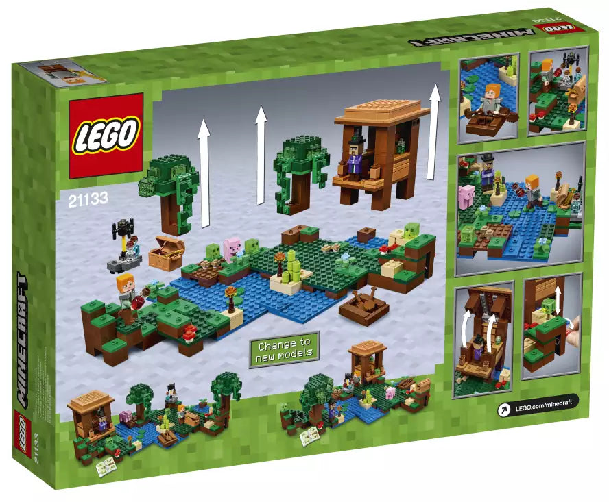 LEGO Minecraft 21133 Das Hexenhaus, Box Rückansicht