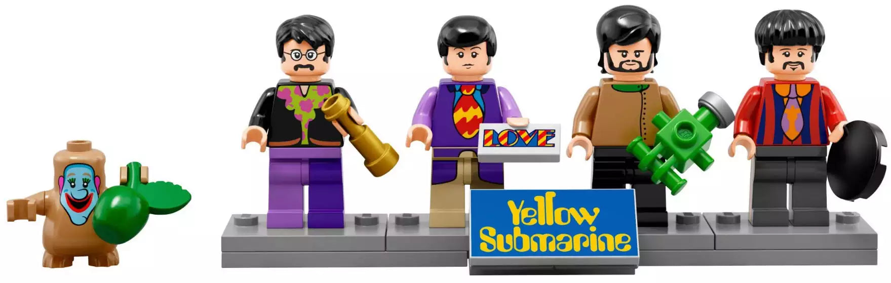 LEGO Ideas 21306 Yellow Submarine, Beatles Minifiguren
