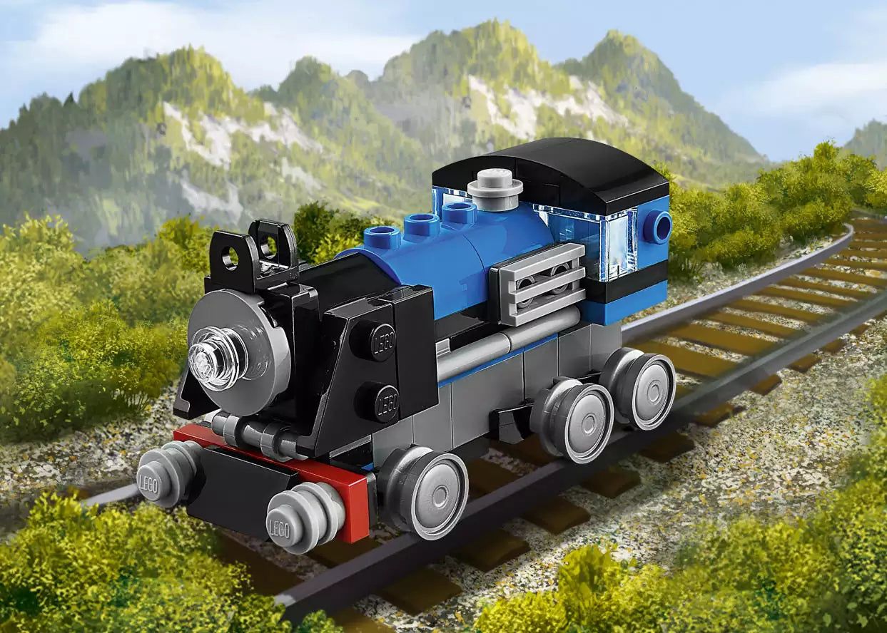 LEGO Creator 31054 Blauer Schnellzug, Inhalt
