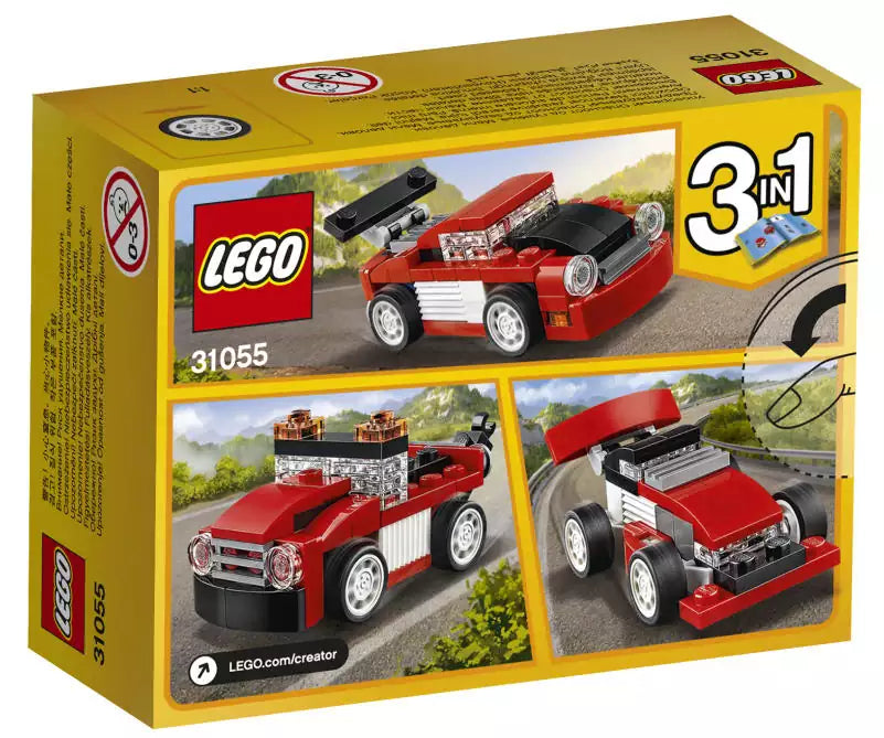 LEGO Creator 31055 Roter Rennwagen