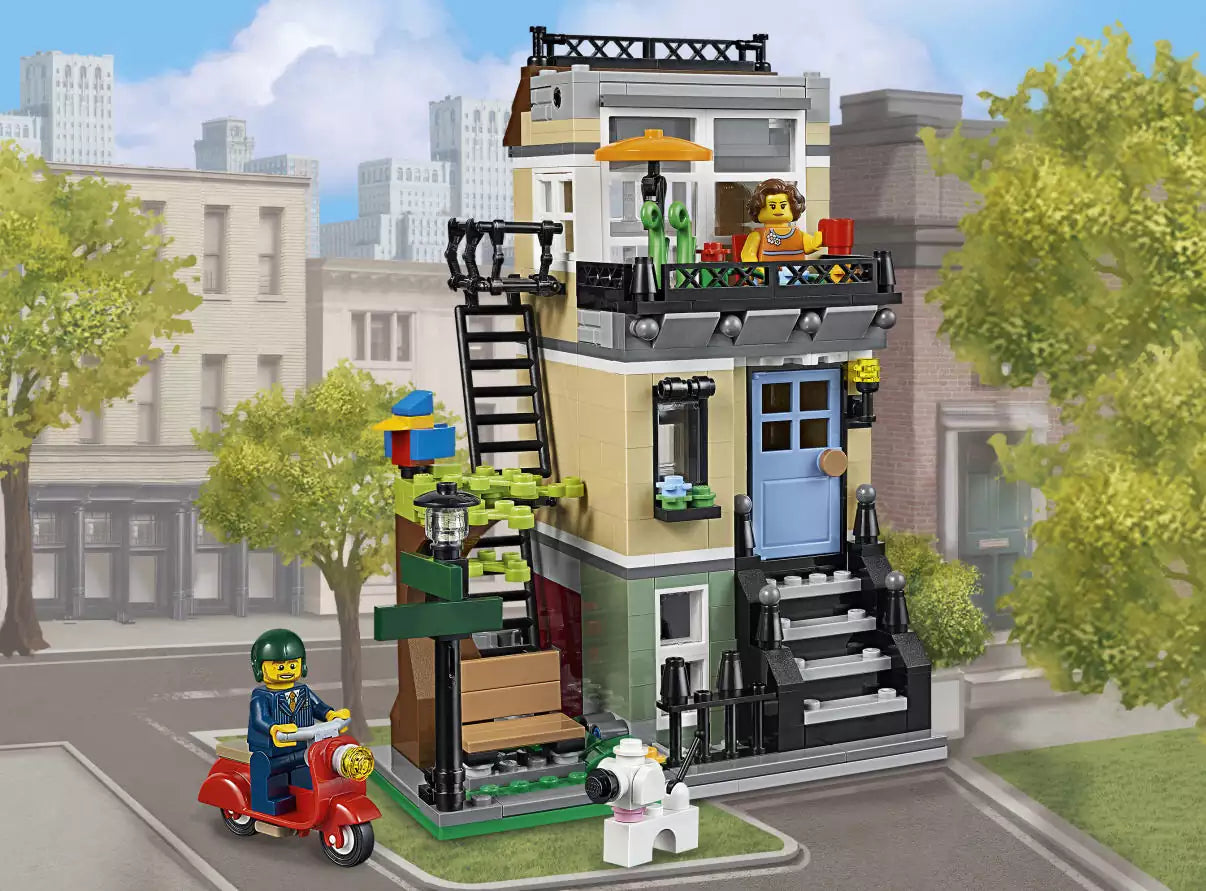 LEGO Creator 31065 Stadthaus an der Parkstraße, Altenativmodell 1