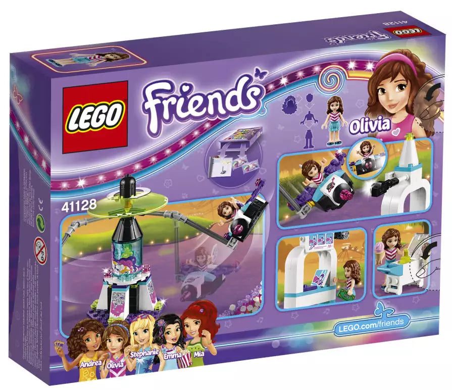 LEGO Friends 41128 Raketen-Karussell, Box Rückansicht