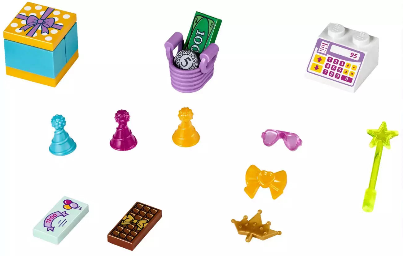 LEGO Friends 41132 Heartlake Partyladen, Zubehör