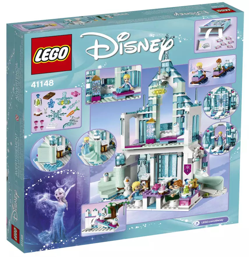 LEGO Disney Princess 41148 Elsas magischer Eispalast, Box Rückansicht