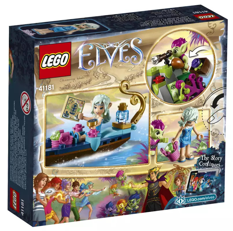 LEGO Elves 41181 Naidas Gondel und der diebische Kobold, Box Rückansicht