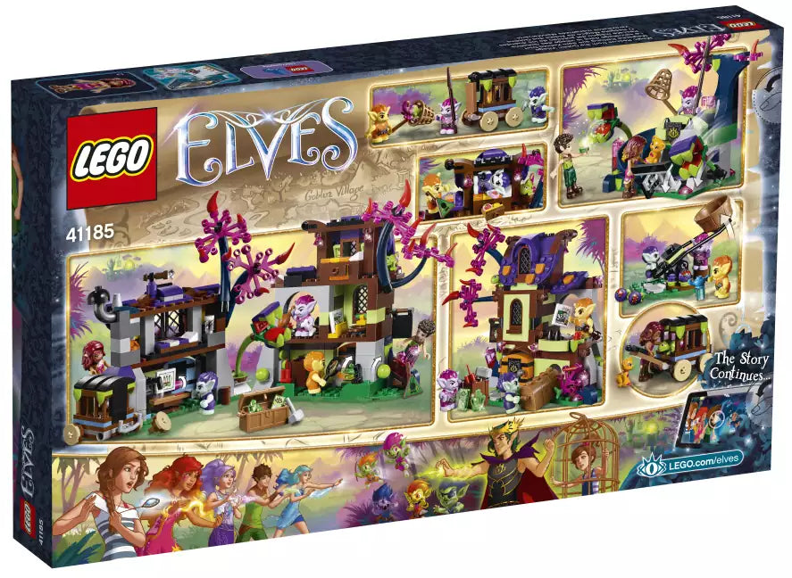 LEGO Elves 41185 Magische Rettung aus dem Kobold-Dorf, Box Rückansicht