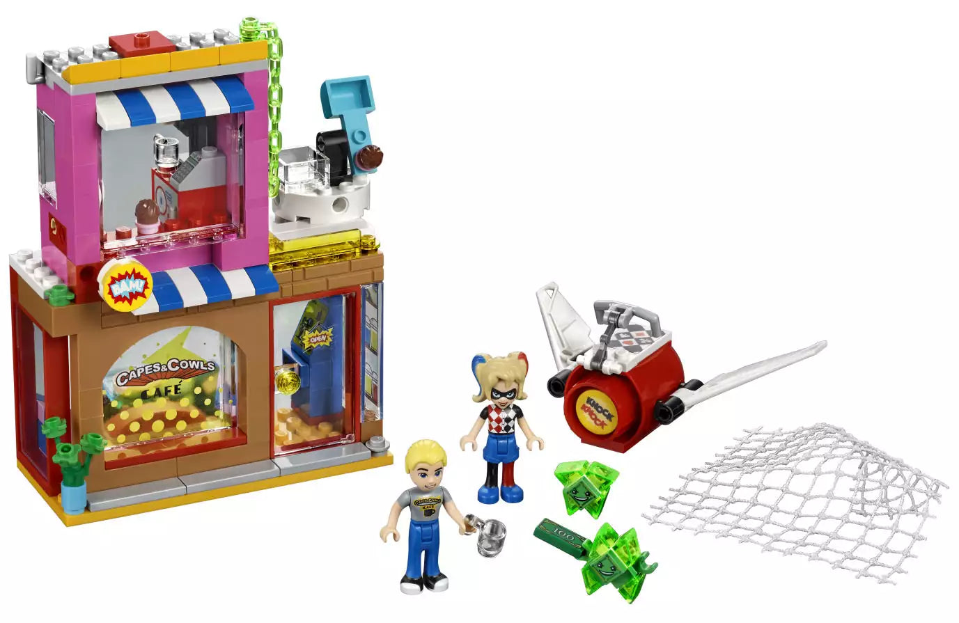 LEGO Super Hero Girls 41231 Harley Quinn eilt zu Hilfe, Inhalt