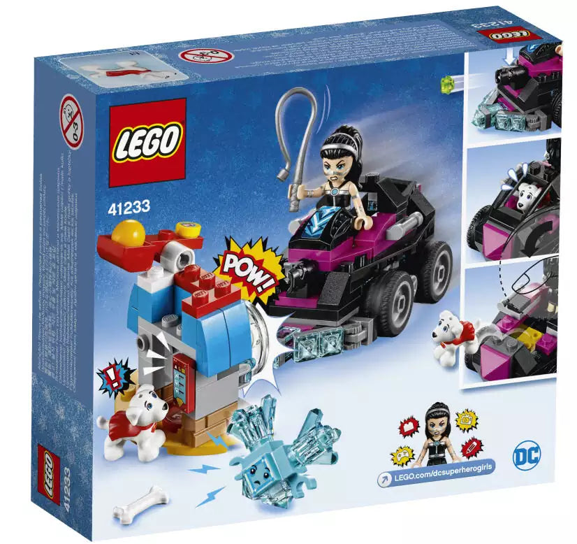 LEGO Super Hero Girls 41233 Lashinas Action-Cruiser, Box Rückansicht