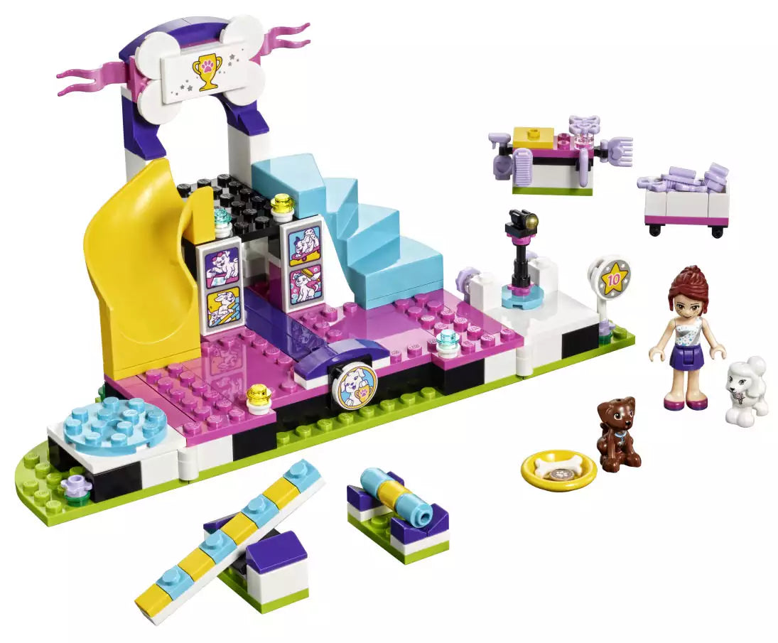 LEGO-Friends-41300-Welpen-Meisterschaft, Inhalt