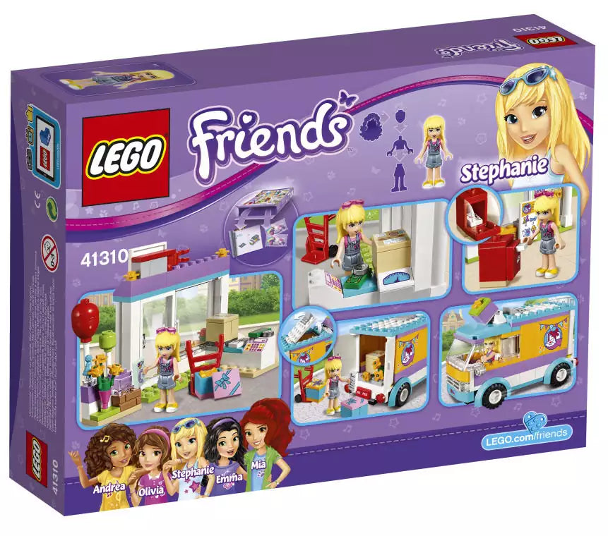 LEGO-Friends-41310-Heartlake-Geschenkeservice, Box Rückansicht