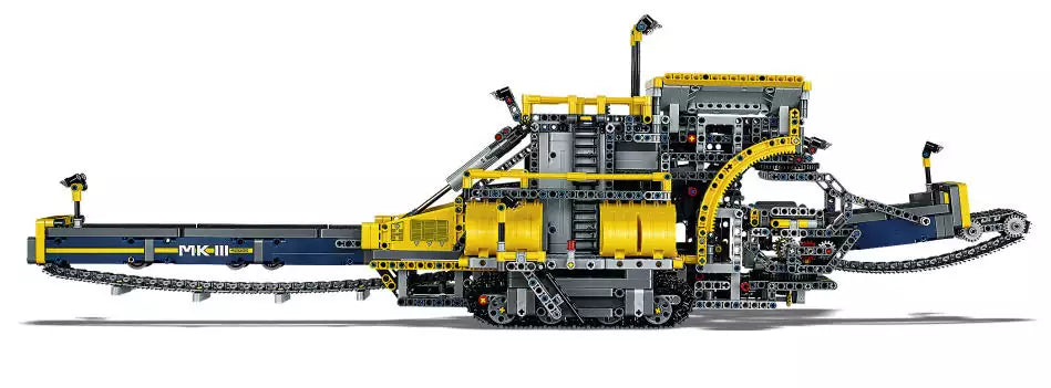 LEGO Technic 42055 Schaufelradbagger, Detail 1