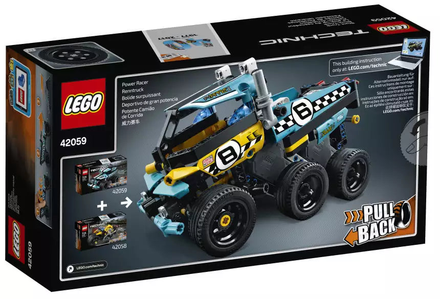 LEGO Technic 42059 Stunt-Truck, Box Rückansicht