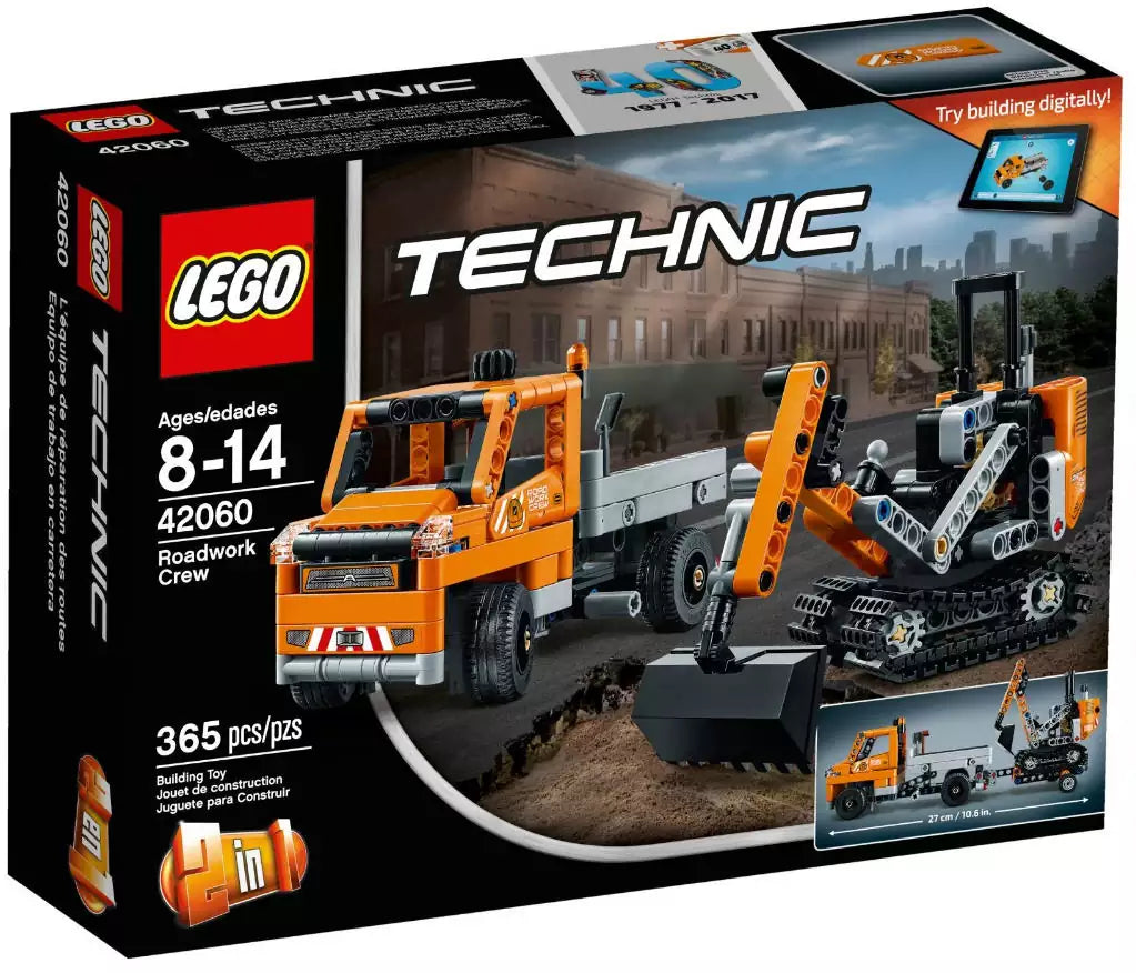 LEGO Technic 42060 Straßenbau-Fahrzeuge