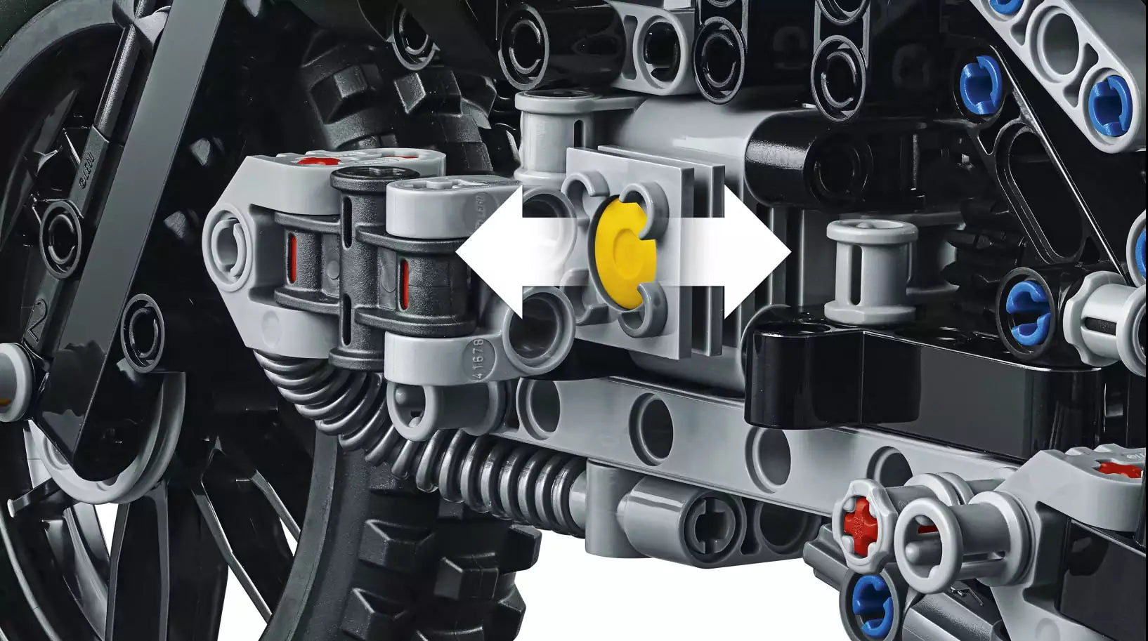 LEGO Technic 42063 BMW R 1200 GS Adventure, Detail 1