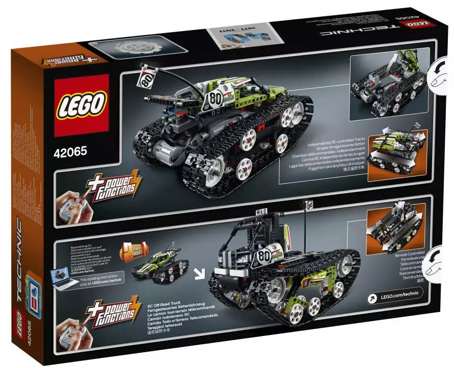 LEGO Technic 42065 Ferngesteuerter Tracked Racer, Box Rückansicht