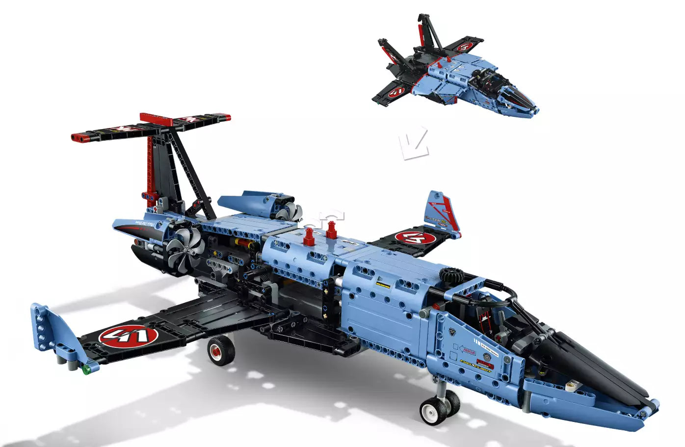 LEGO Technic 42066 Air Race Jet, Altenativmodell
