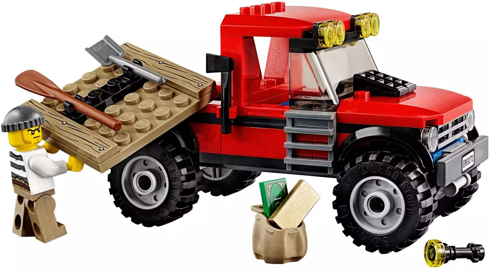 LEGO City 60070 Verfolgungsjagd mit dem Wasserflugzeug, Pickup-Truck