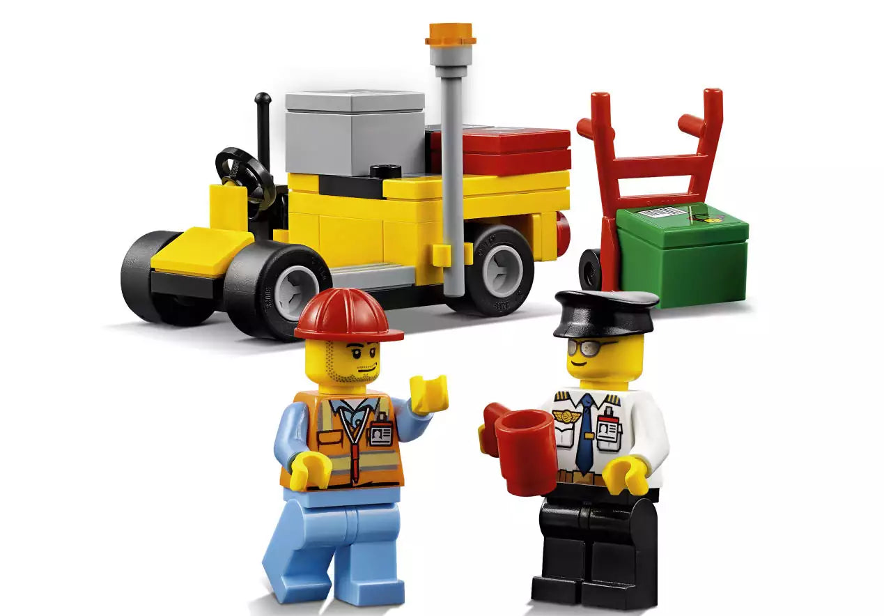 LEGO City 60101 Flughafen-Frachtflugzeug, Minifiguren