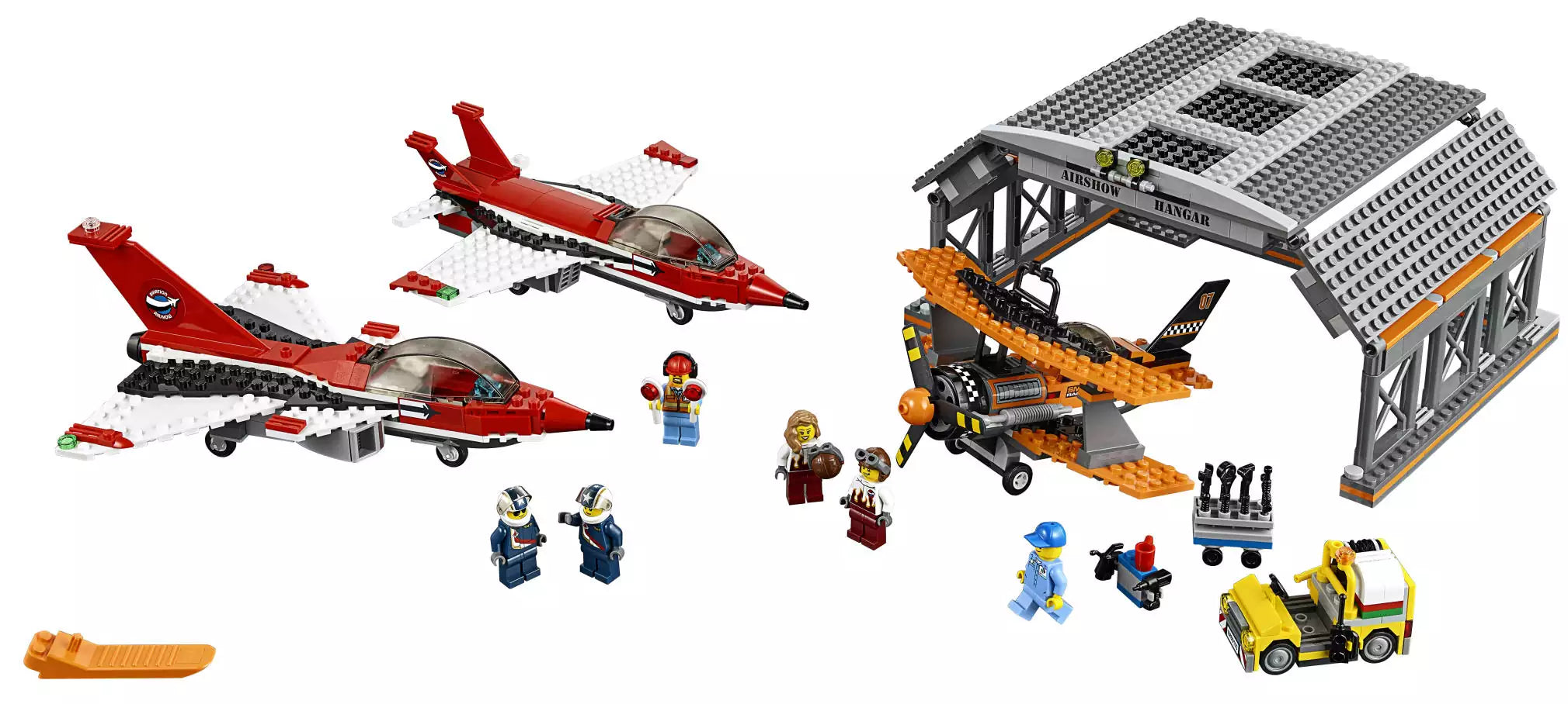 LEGO City 60103 Große Flugschau, Inhalt