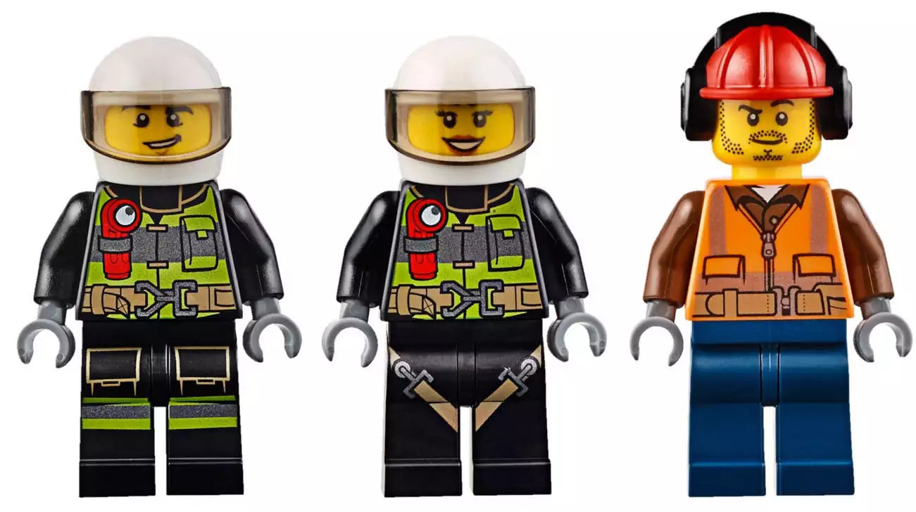 LEGO City 60108 Feuerwehr-Löscheinheit, Minifiguren