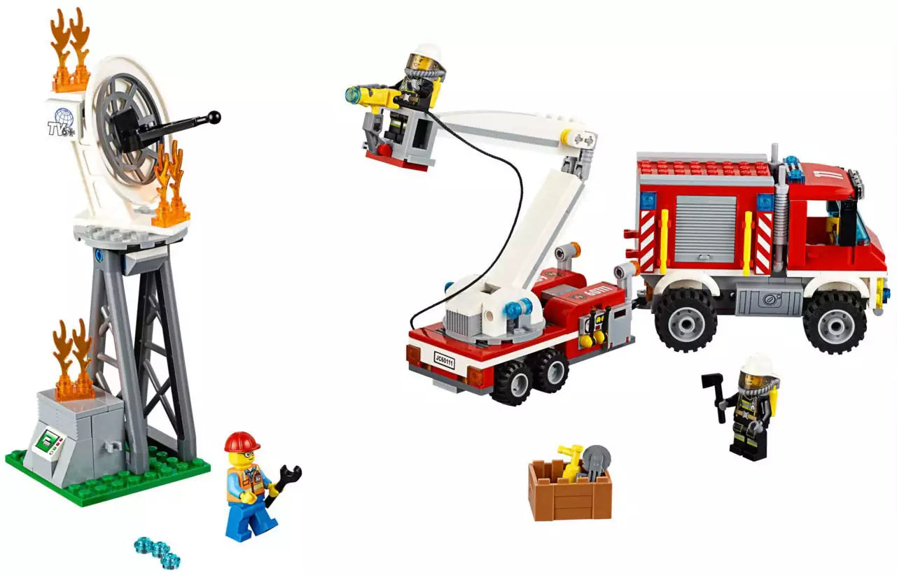 LEGO City 60111 Feuerwehr-Einsatzfahrzeug, Inhalt