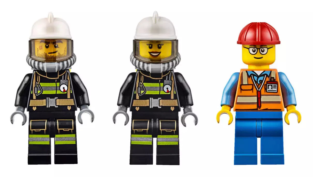 LEGO City 60111 Feuerwehr-Einsatzfahrzeug, Minifiguren
