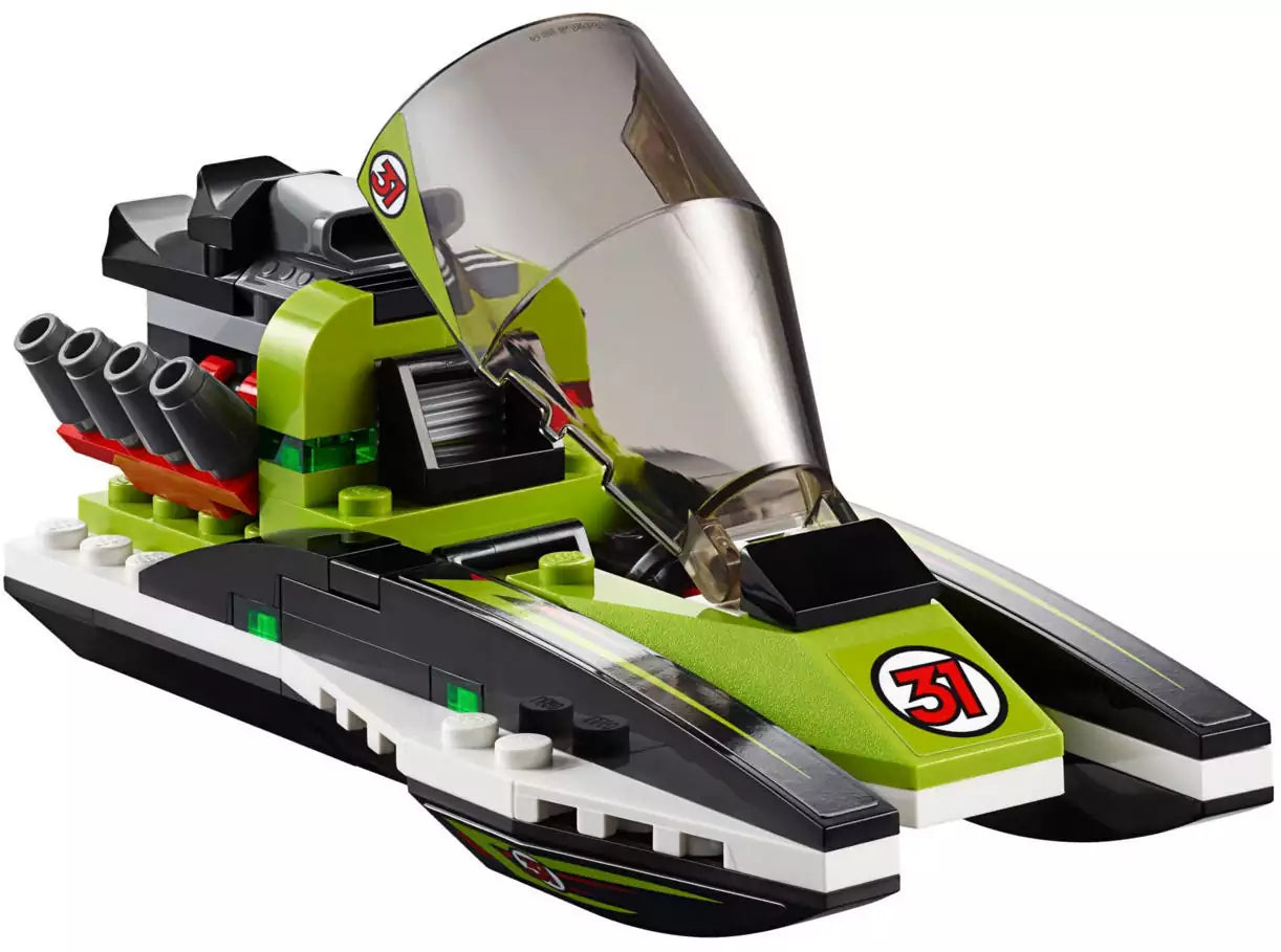 LEGO City 60114 Rennboot, Cockpit