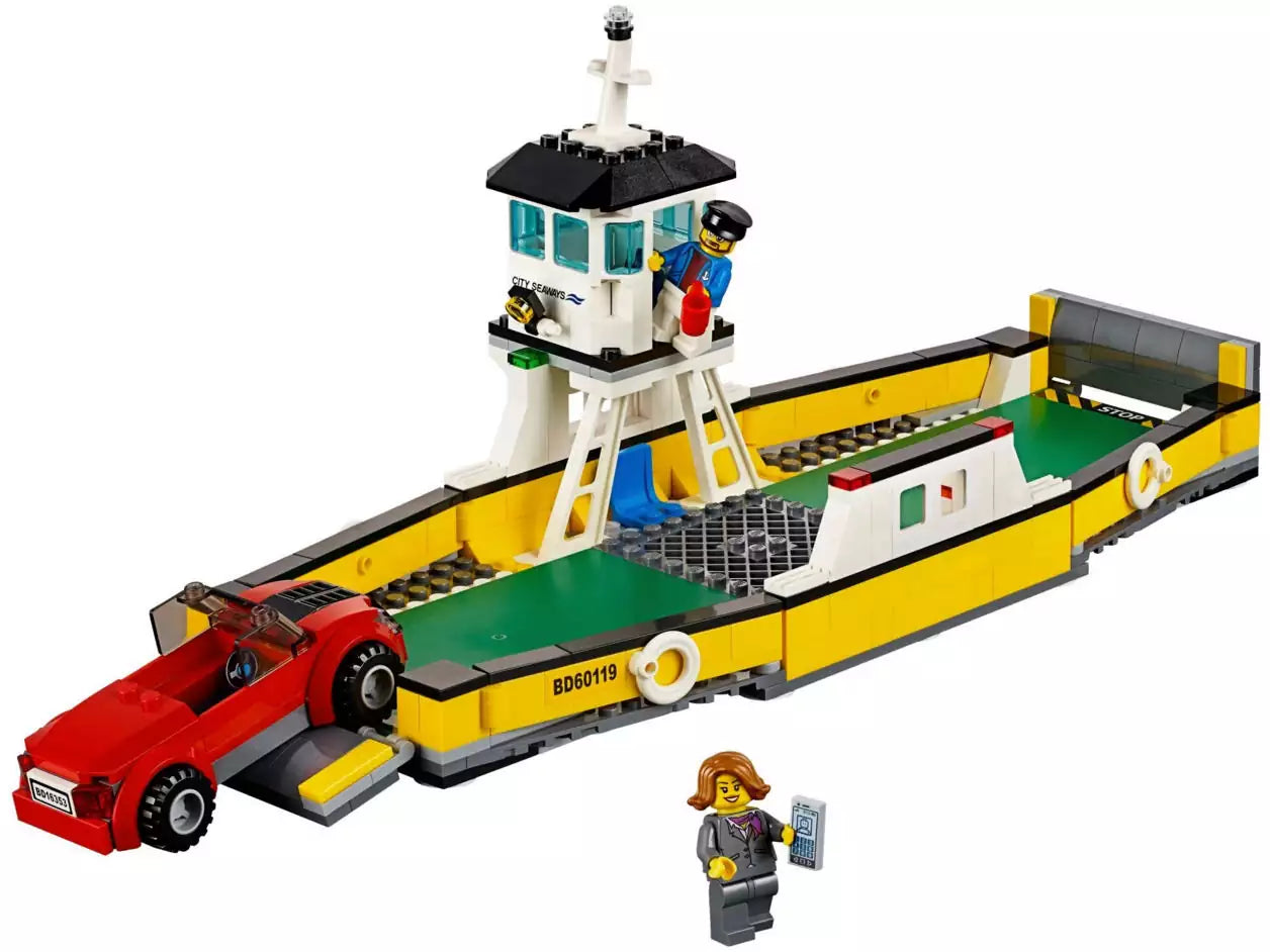 LEGO City 60119 Fähre, Inhalt