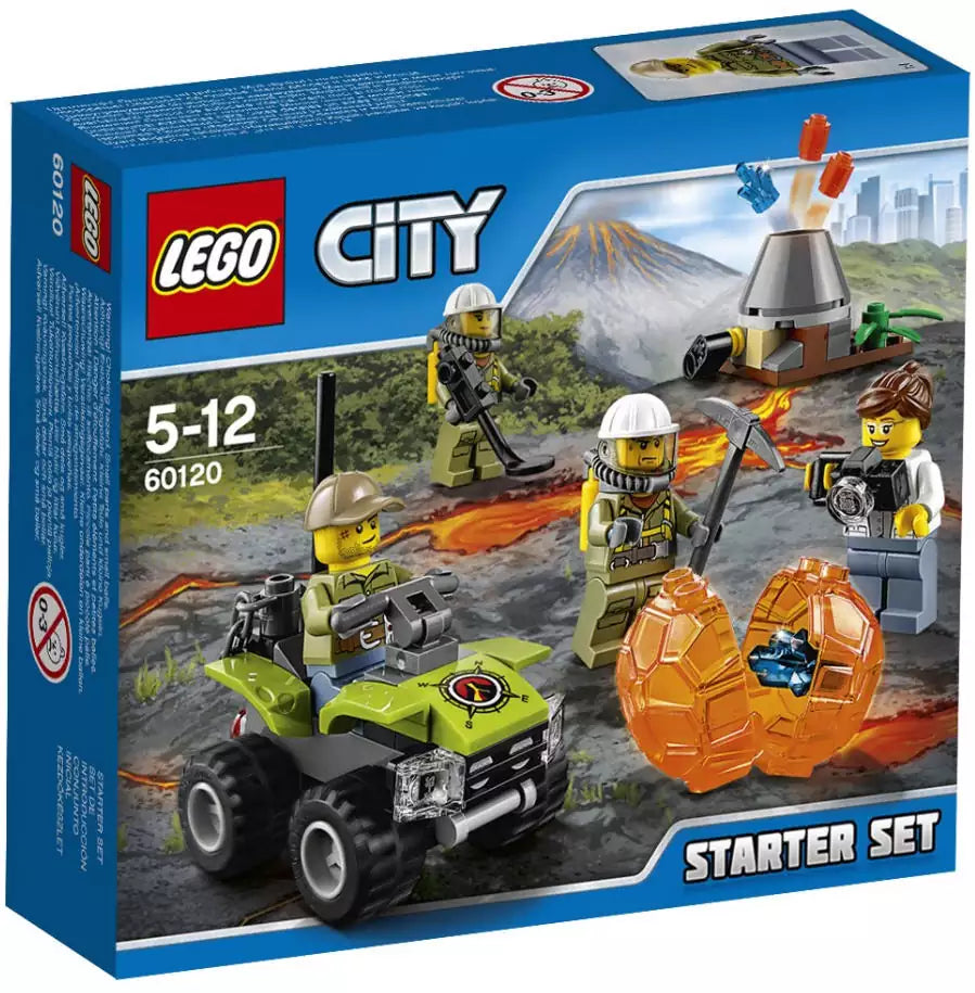LEGO City 60120 Vulkan Starter-Set