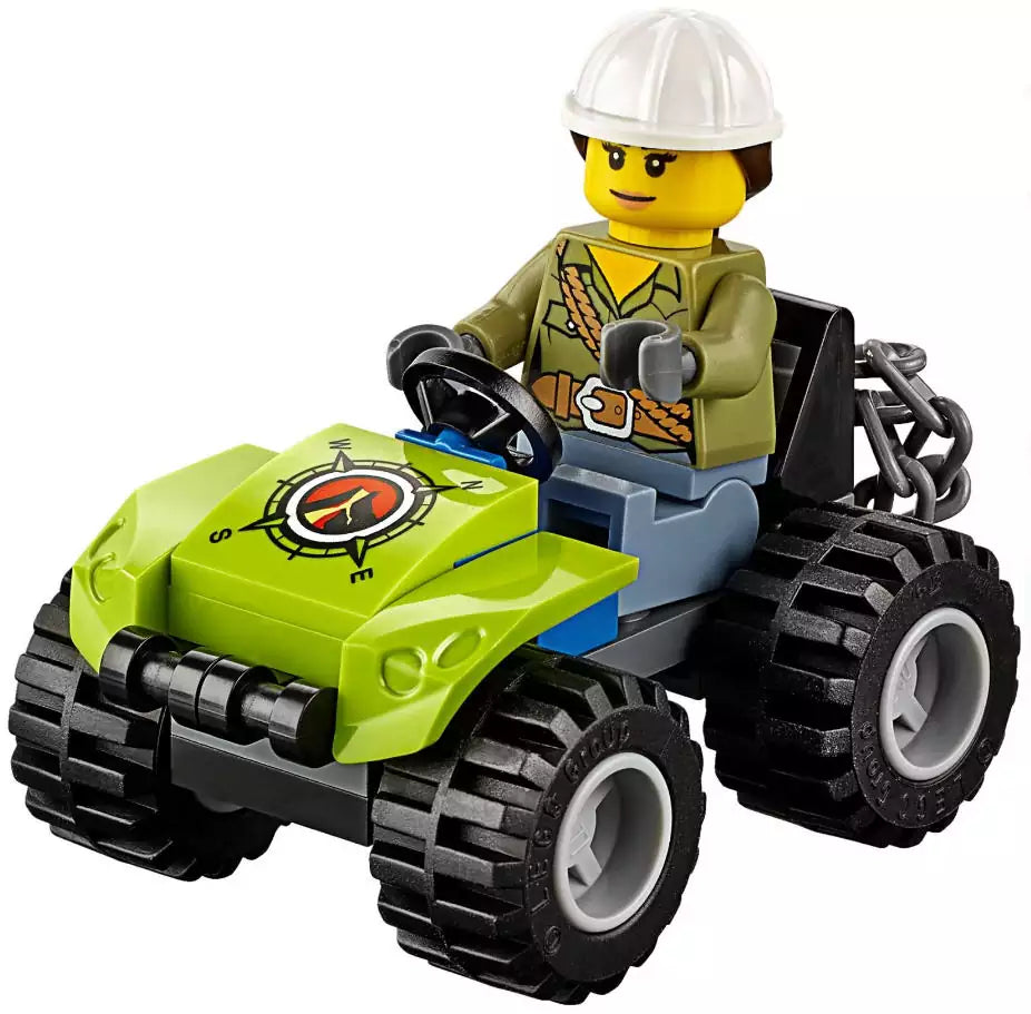 LEGO City 60122 Vulkan-Raupe, Quad