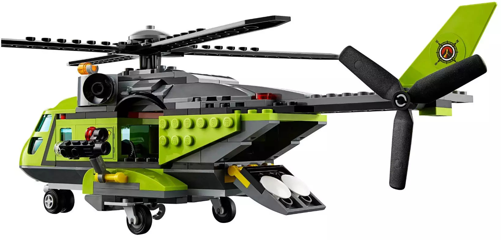 LEGO City 60123 Vulkan-Versorgungshelikopter, Detail 1