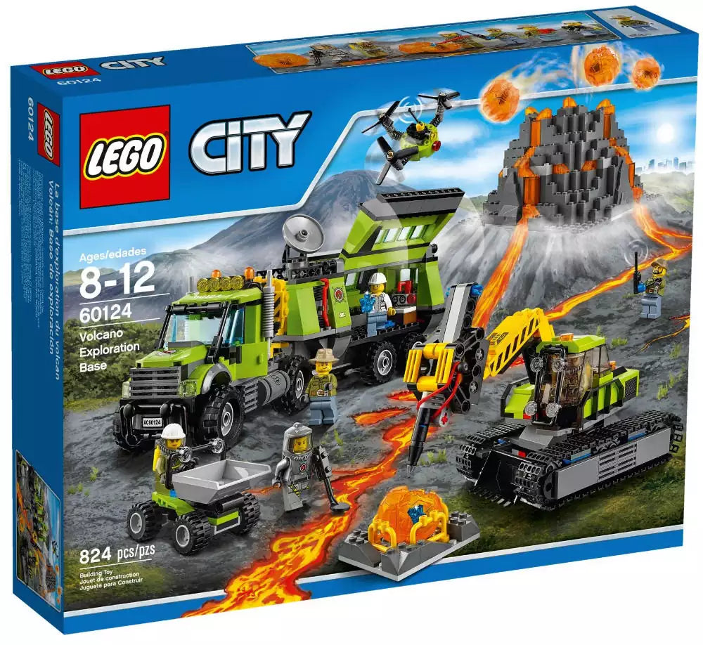 LEGO City 60124 Vulkan-Forscherstation